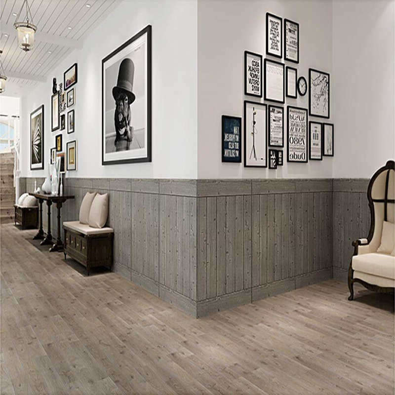 Porpora 28" x 28" Peel and Stick Shiplap Wall Panelling (10pack